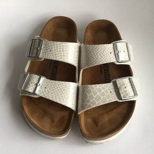 Birkenstock Arizona Python Sandal